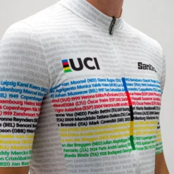 Uomo Santini Maglie*agia UCI Road 100 Chapion