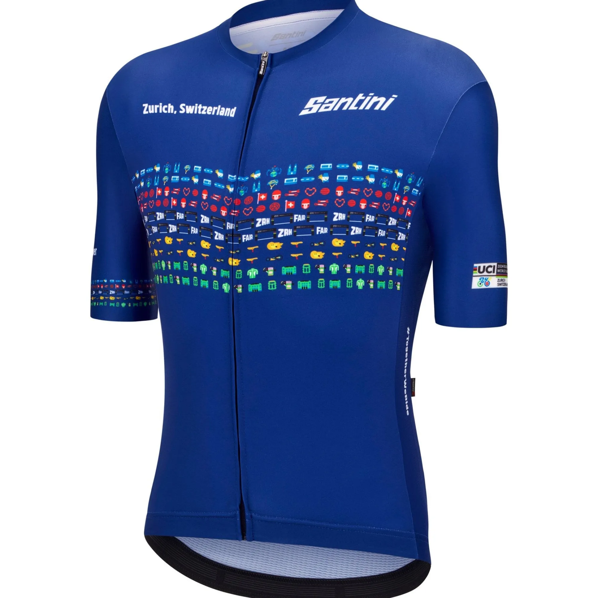 Uomo Santini Maglie*agia UCI Word Chapionhip Zurigo 2024 -