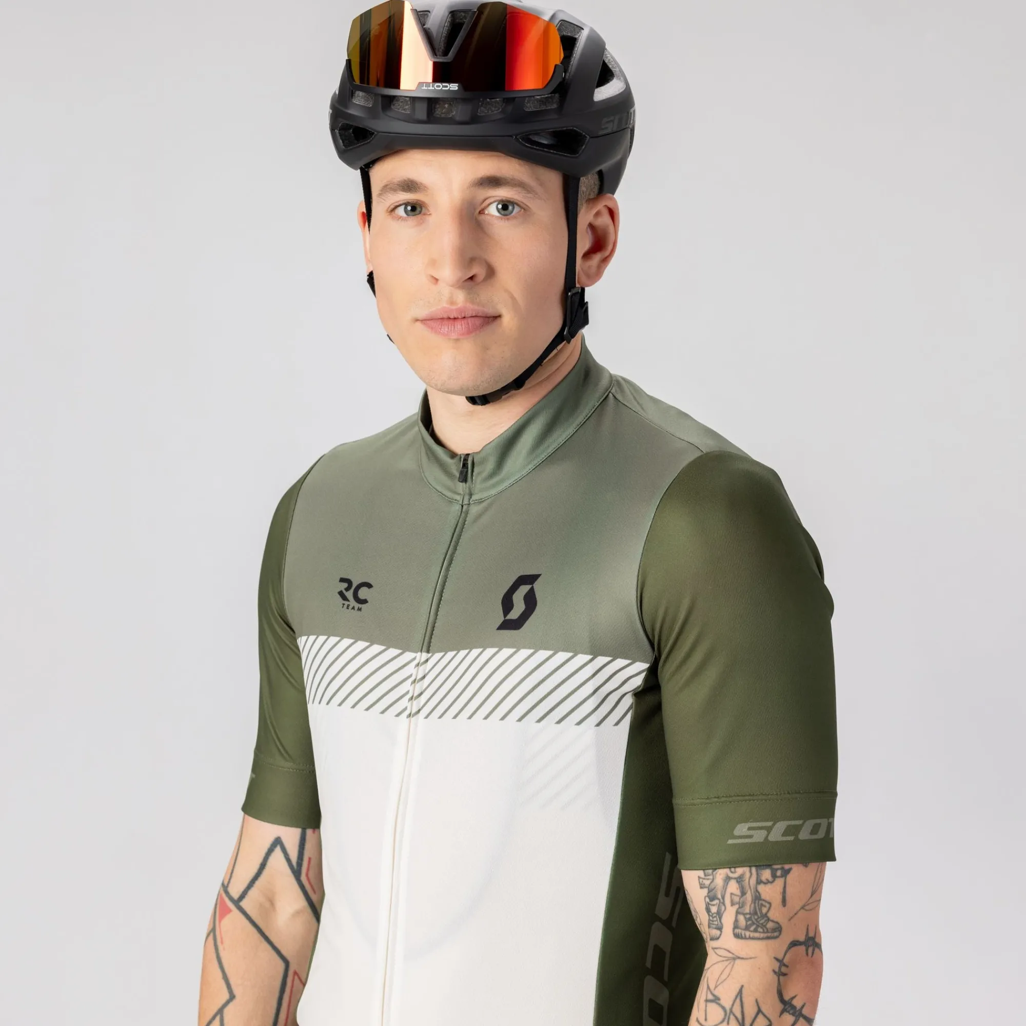 Uomo Scott Maglie*agia RC Tea - bianco