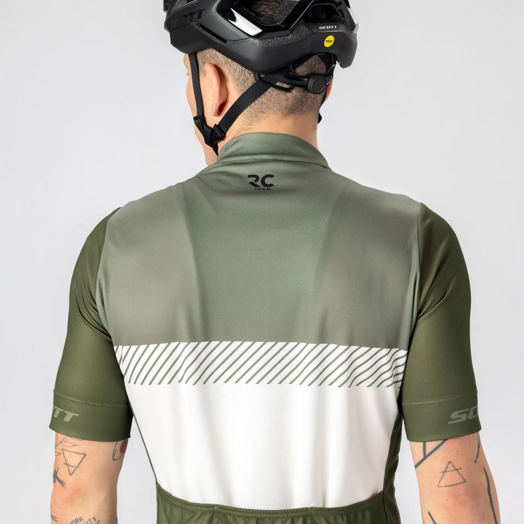 Uomo Scott Maglie*agia RC Tea - bianco