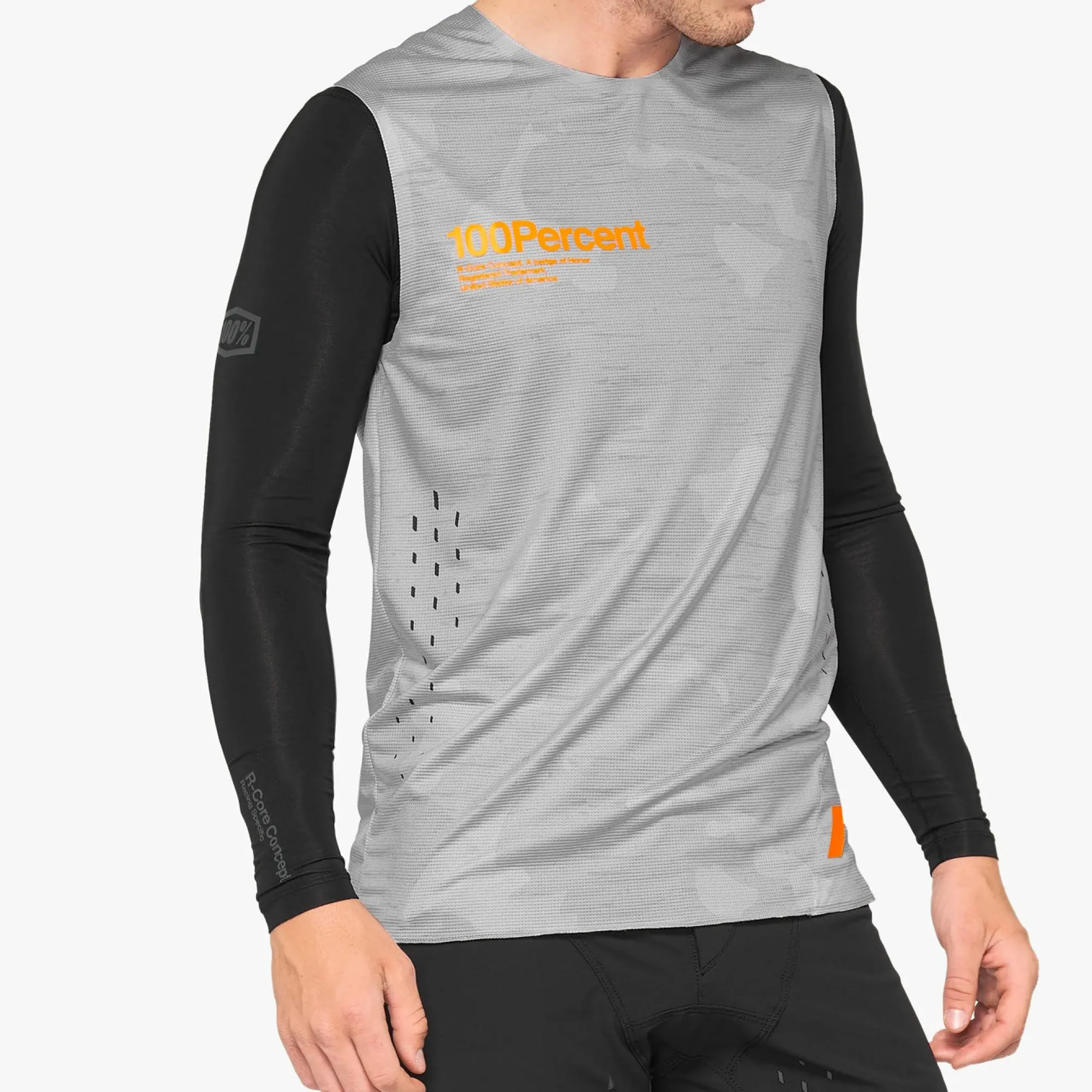 Uomo 100percent Maglie*agia senza aniche 100% R-Core CONCEPT -