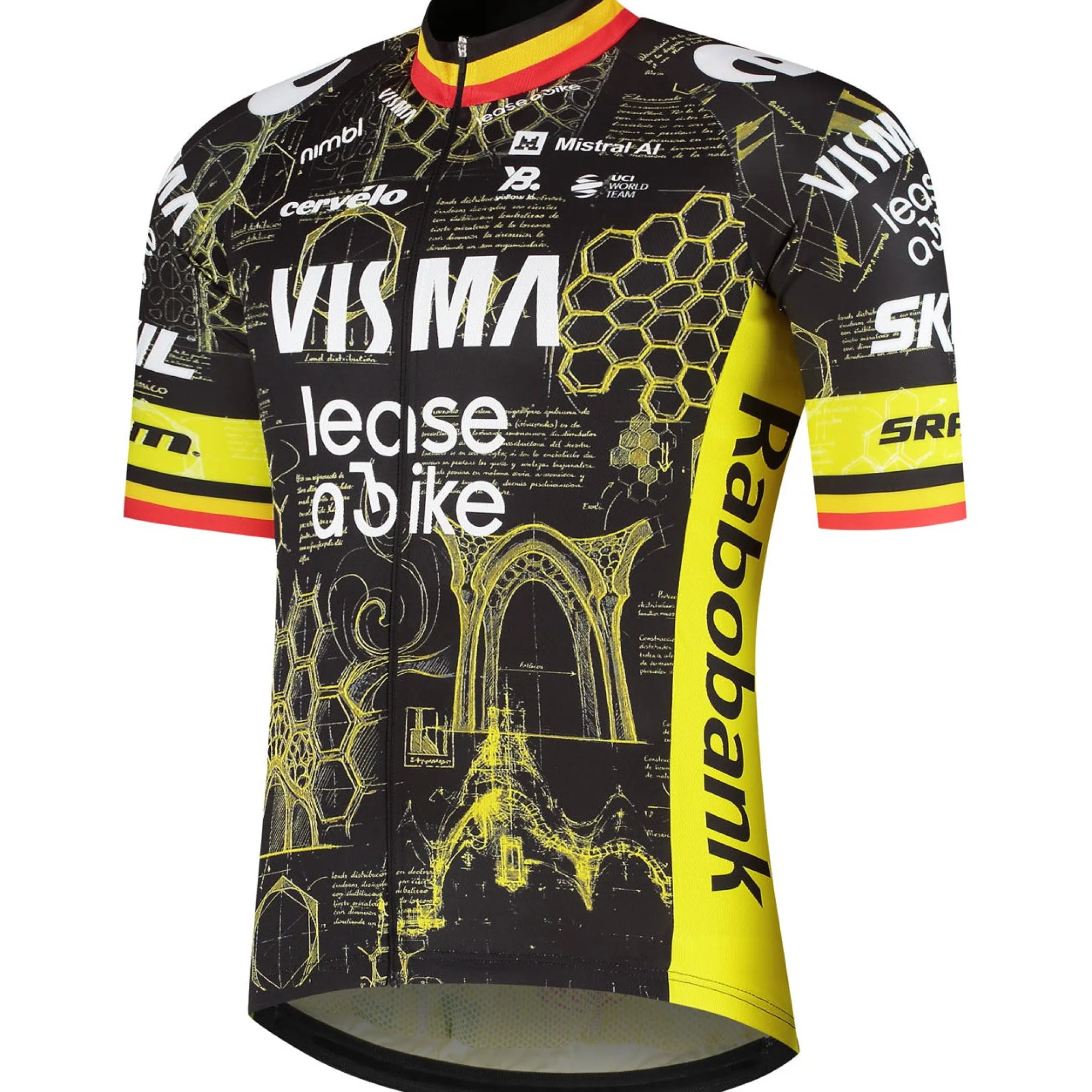 Uomo Yellow B. Maglie*agia Tea Via eae a bike 2026 The Architect - Wout van Aert