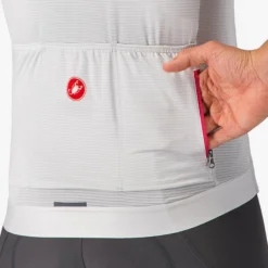 Uomo Castelli Maglie*agia Trofeo Giro d'Itaia - argento