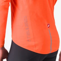 Uomo Castelli Giacche*anteina Eergency 3 Rain - Arancio