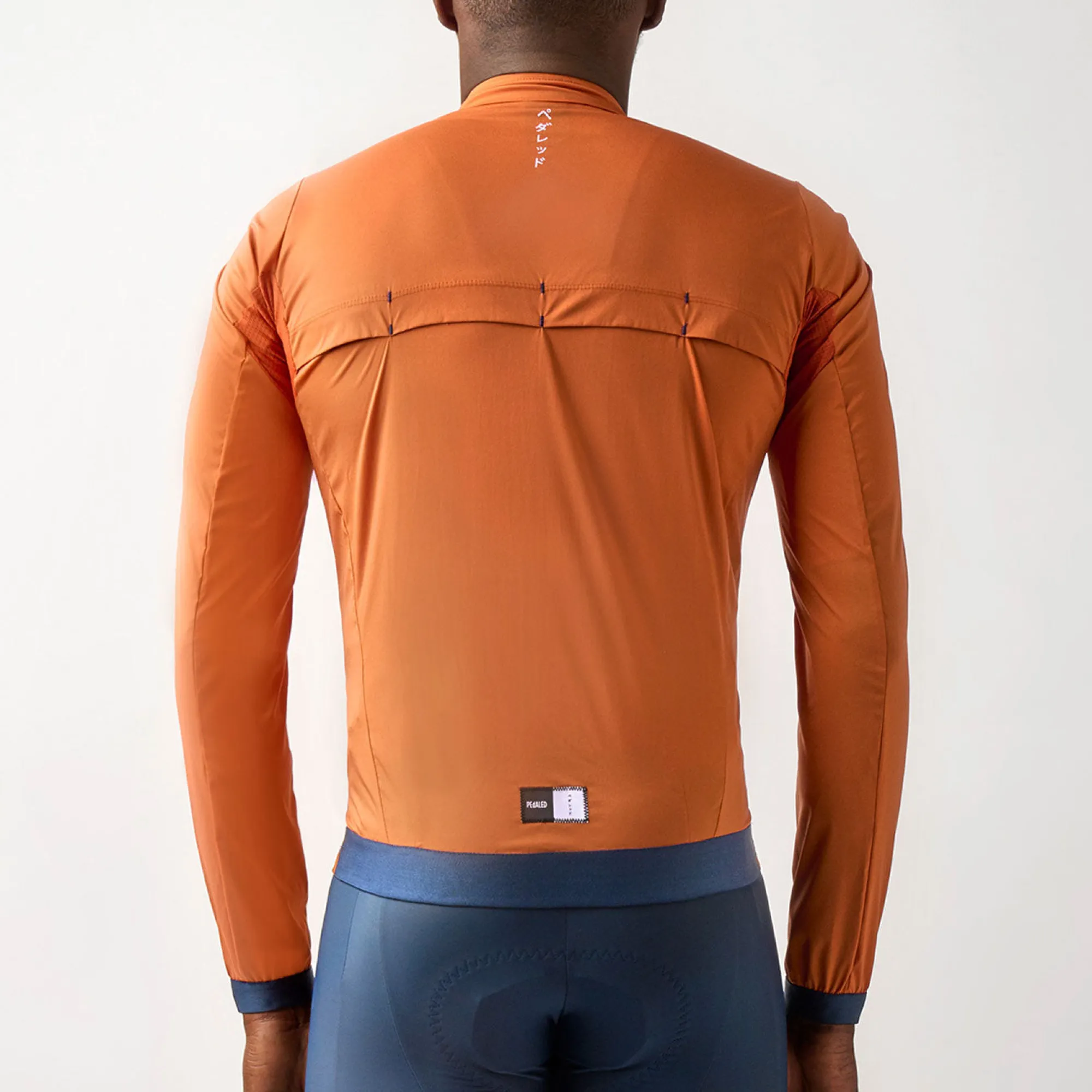 Uomo PEdALED Giacche*anteina Essentia - Arancio