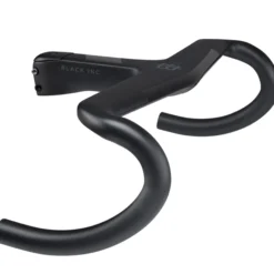 Manubrio Black Inc Carbon 380mm Piega Aero - Nero