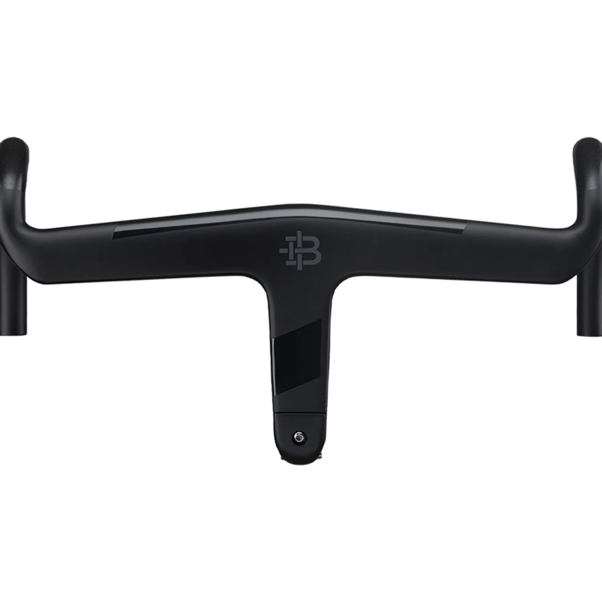 Manubrio Black Inc Carbon 400mm Piega Aero - Nero