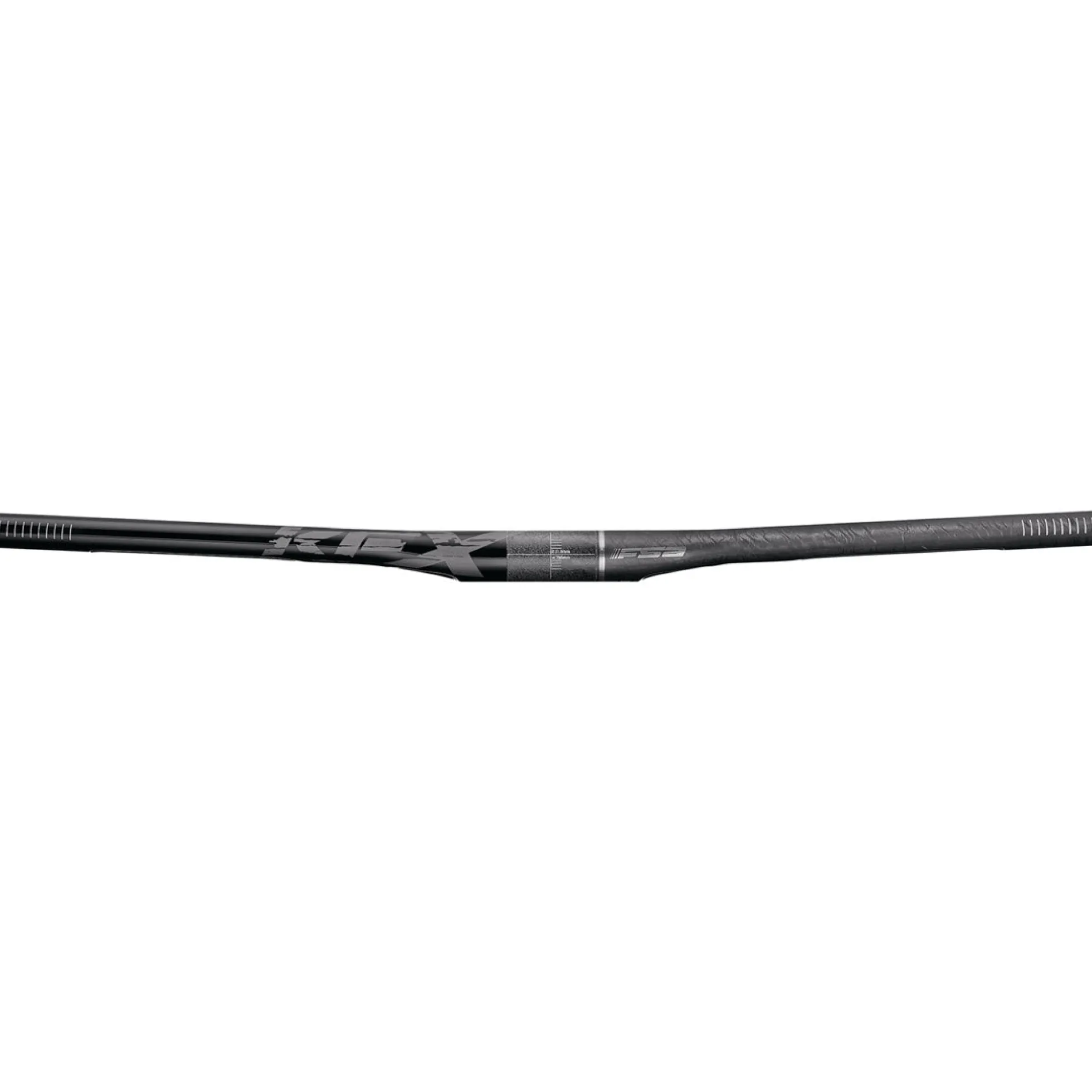 Manubrio FSA KFX Carbon Flat - Nero