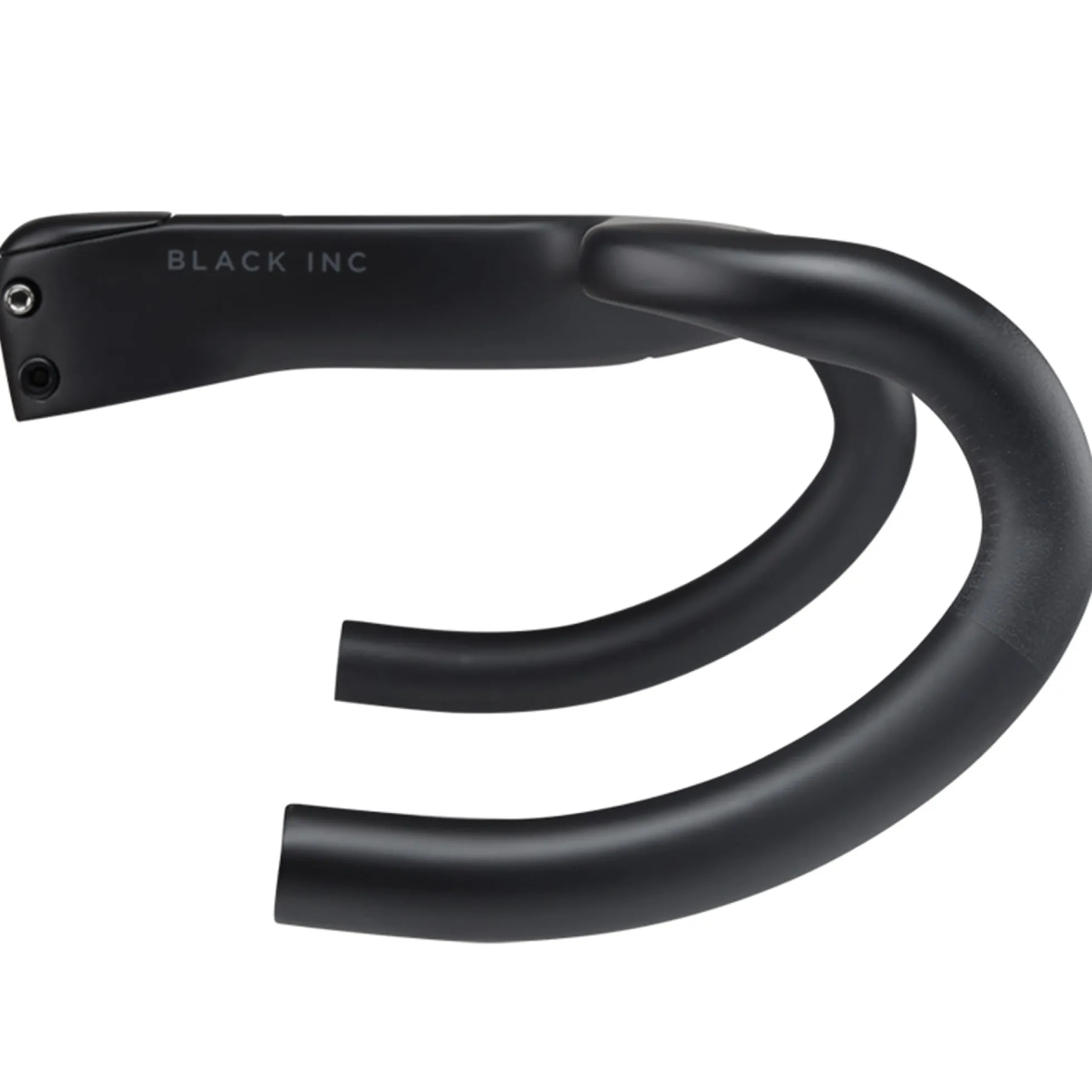 Manubrio integrato Black Inc Carbon 420mm Piega Aero - Nero