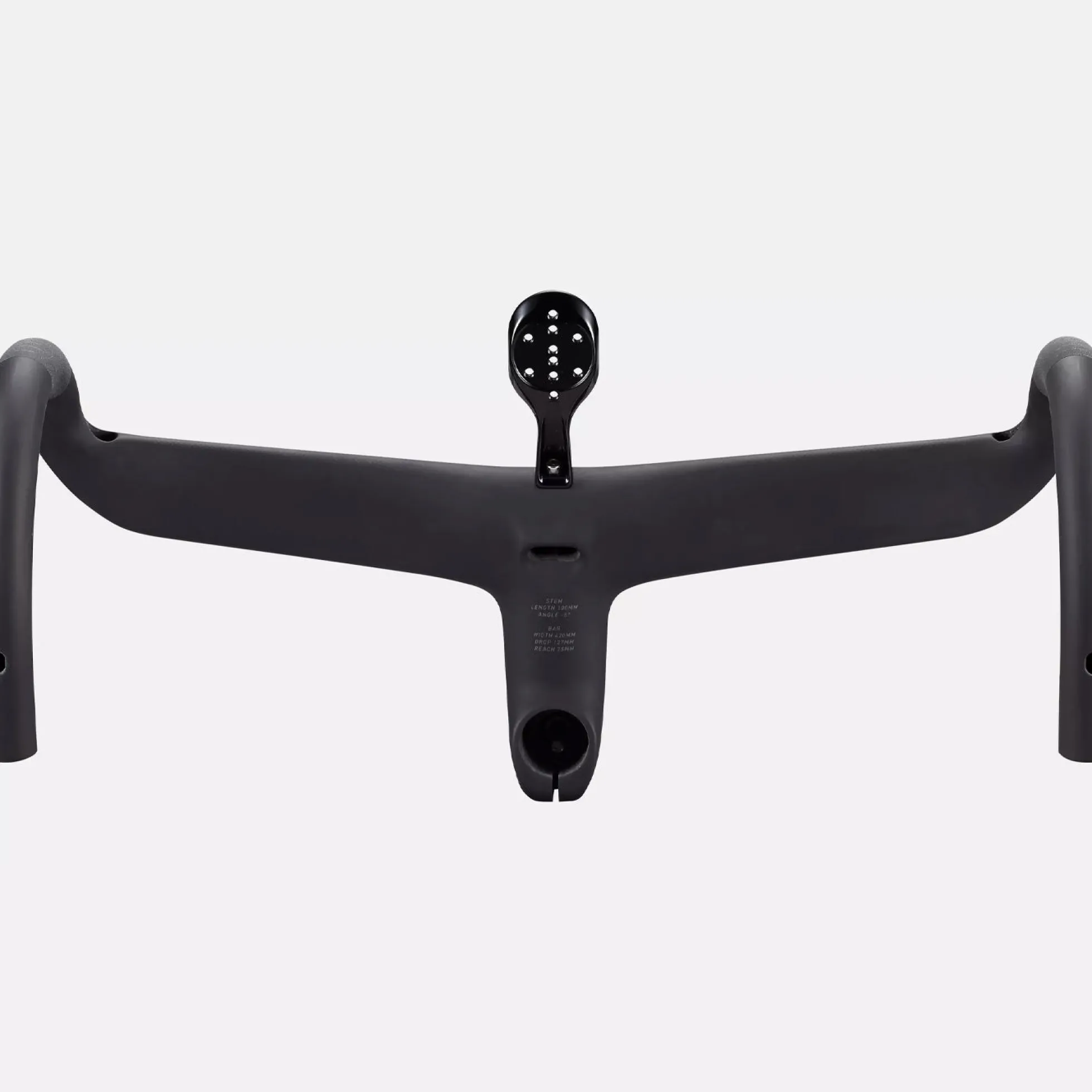 Manubrio integrato Roval Rapide 420 mm - Nero
