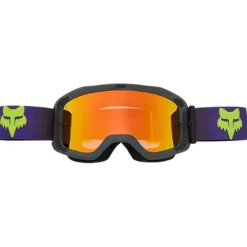 Maschera Fox Flora Ballast - Nero viola