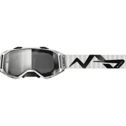 Maschera MTB Abus Buteo - Polar white