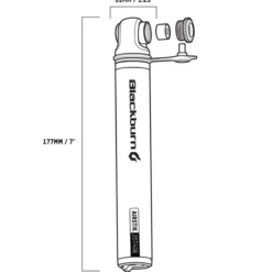 Blackburn Mini Pompe|Manutenzione*Mini-pompa Airstik 2Stage -
