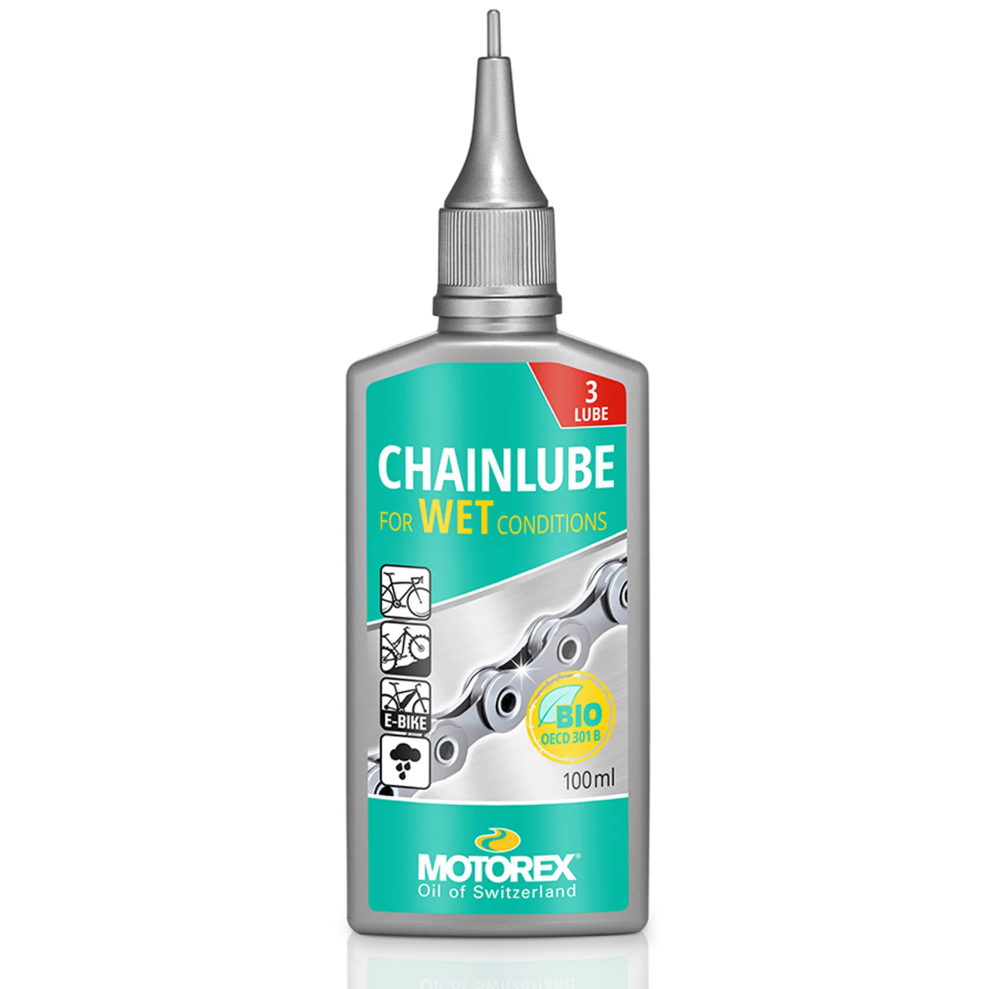 Motorex Olio Lubrificante|Manutenzione*Chain Lube Wet Protect - 100 ml