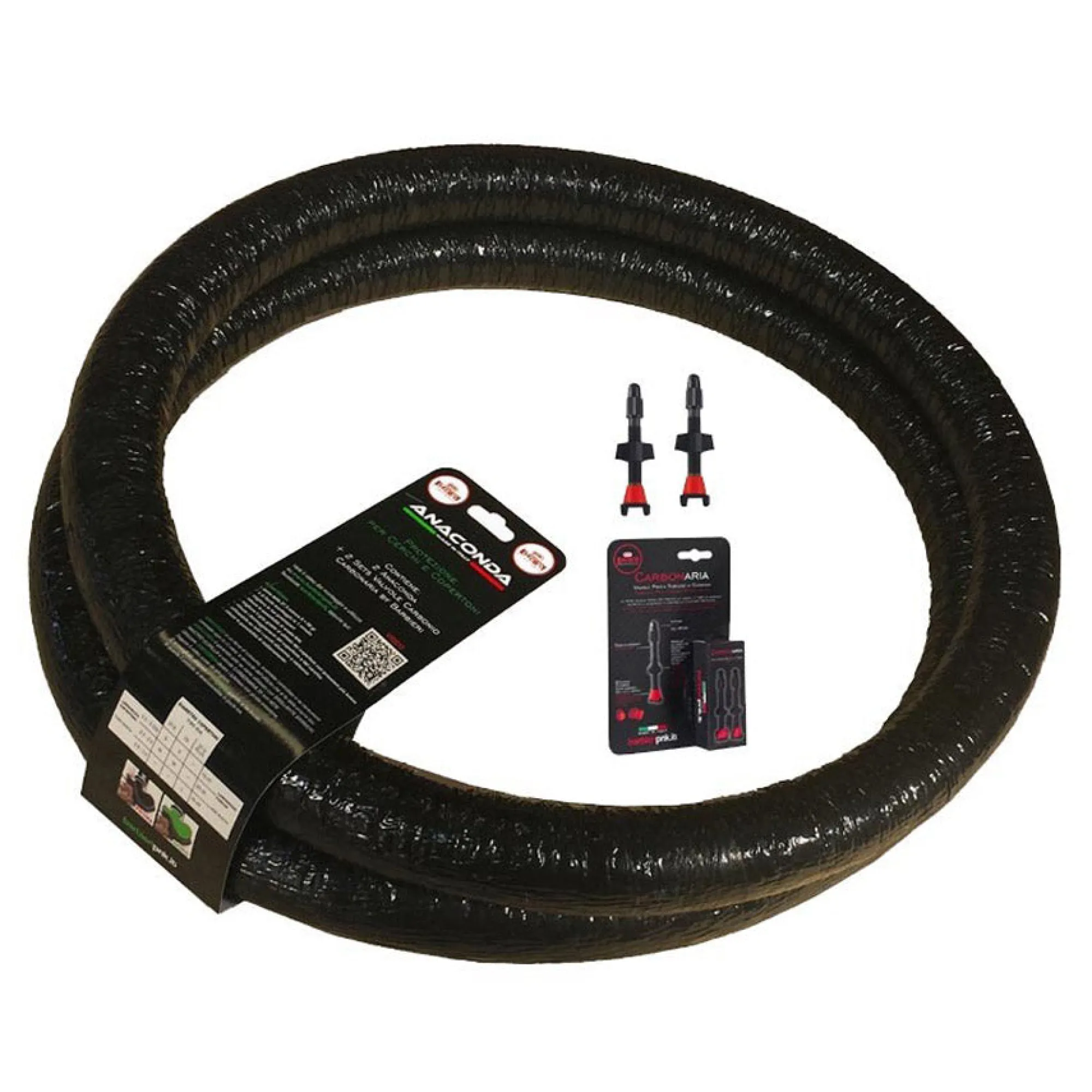 Barbieri Kit Tubeless E Liquido Sigillante|Manutenzione*Mousse Anaconda MTB - 29x2.3-2.5