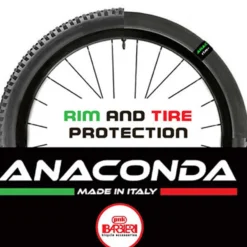 Barbieri Kit Tubeless E Liquido Sigillante|Manutenzione*Mousse Anaconda MTB - 29x2.1-2.3