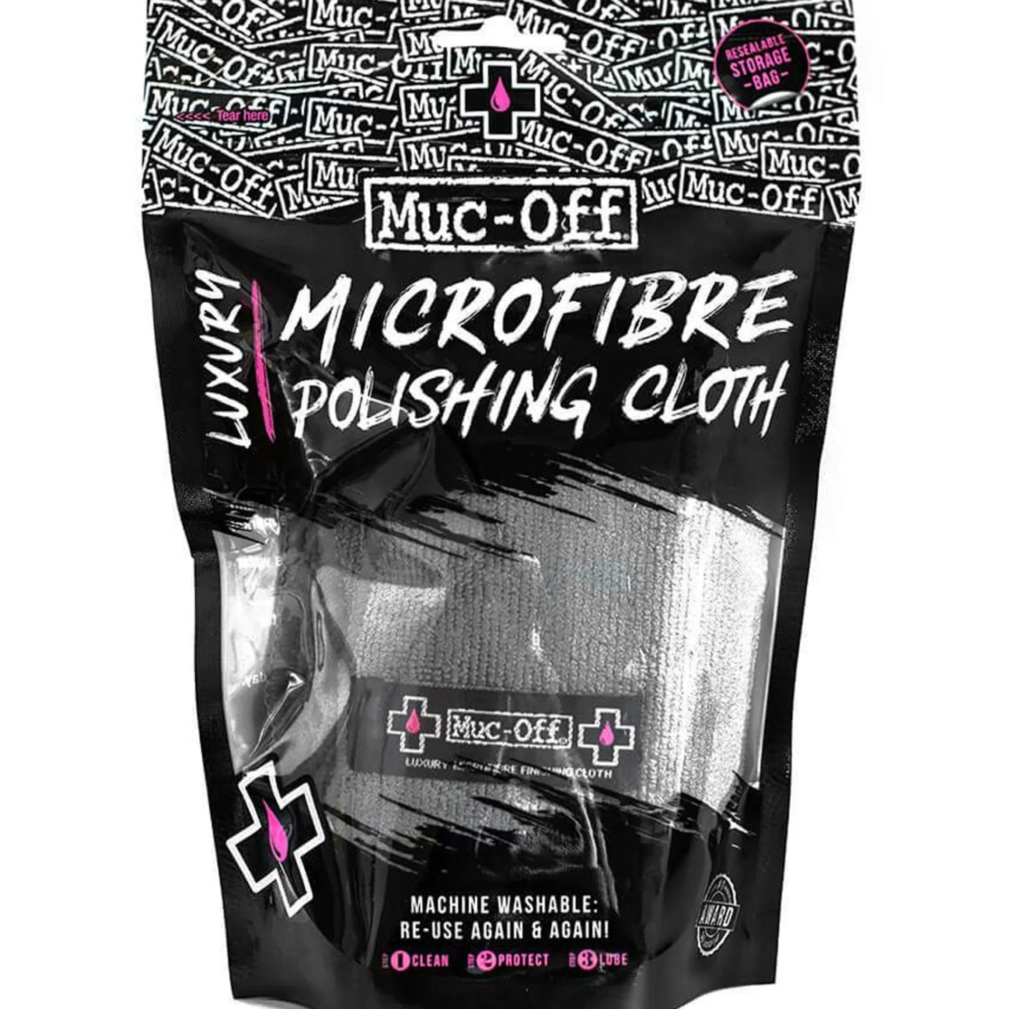 Muc-off Spazzole E Spugne|Manutenzione*Luxury microfiber polish cloth