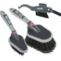 Muc-off Spazzole E Spugne|Manutenzione*Set Spazzole Tre Pezzi