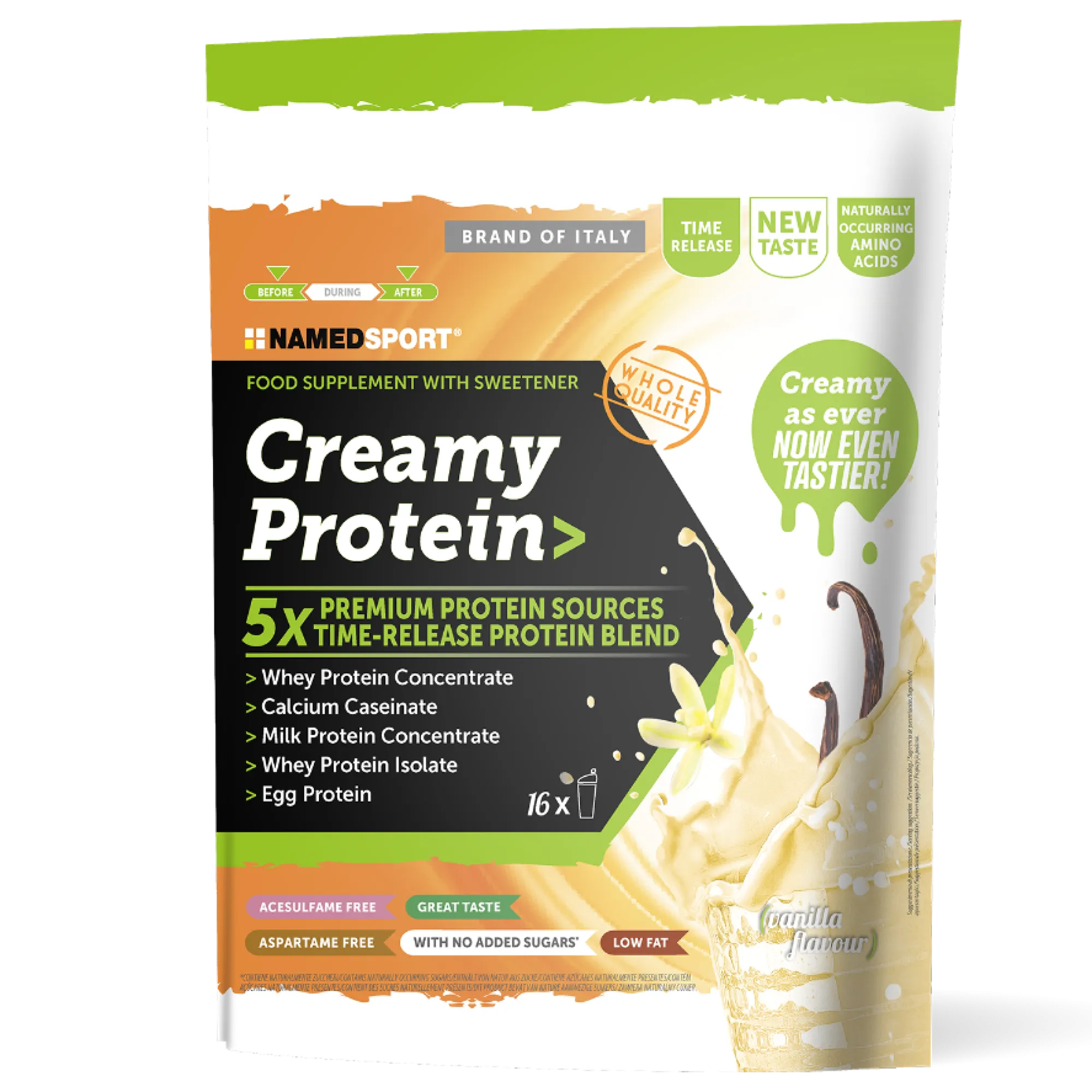 Named Proteine*Creamy Protein 500g - Vaniglia