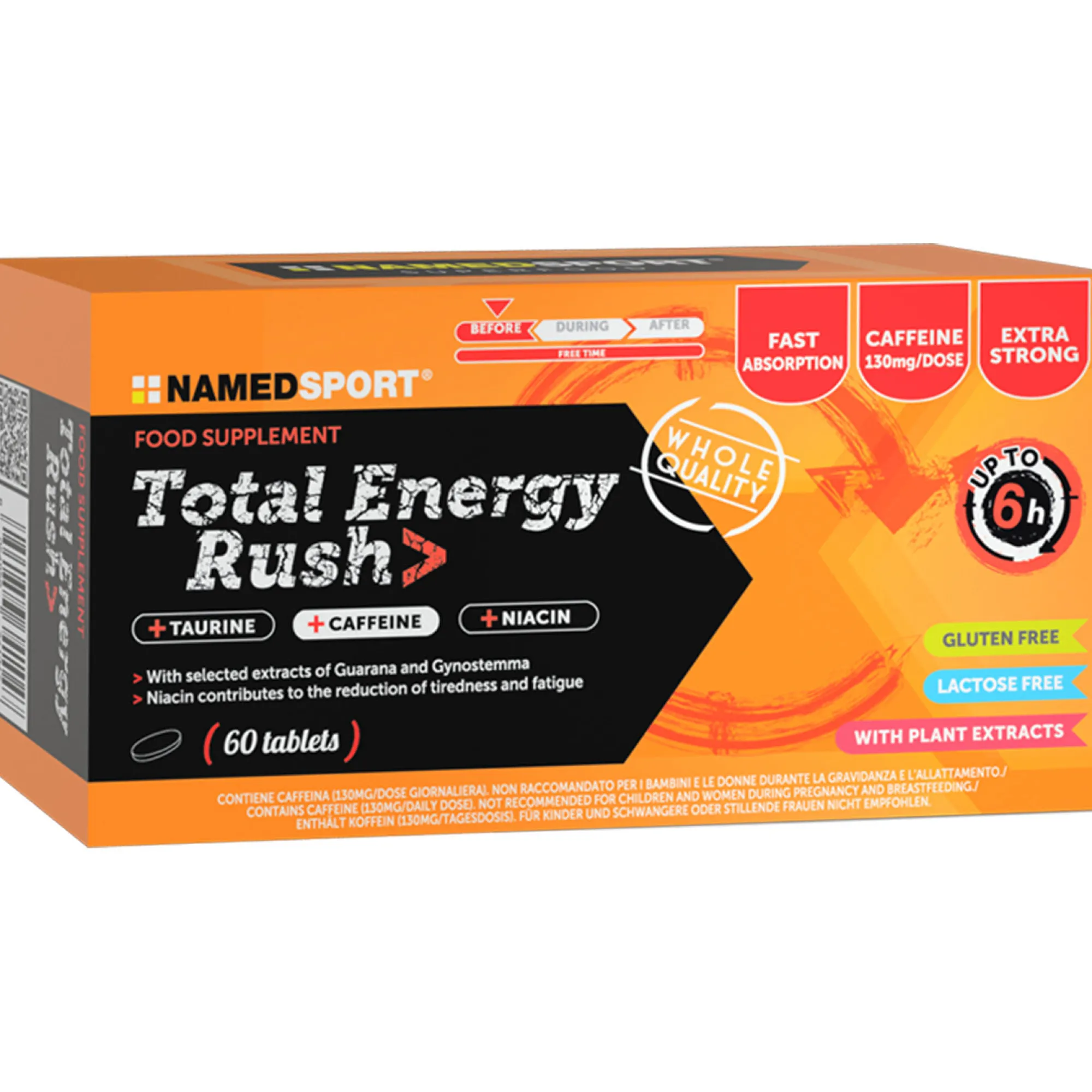 Named Bevande Energetiche*Total Energy Rush - 60 cpr