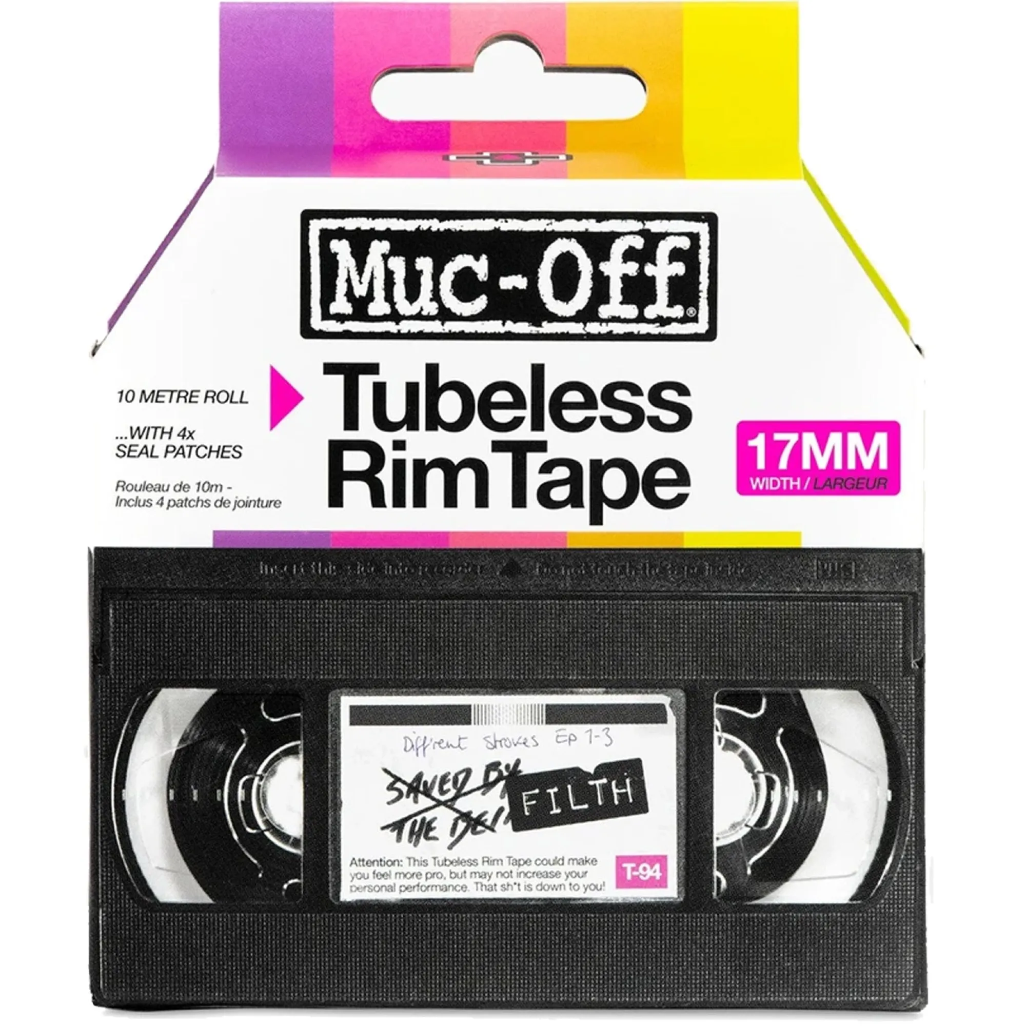 Muc-off Nastro Biadesivo E Mastice|Manutenzione*Nastro Tubeless - 17 mm
