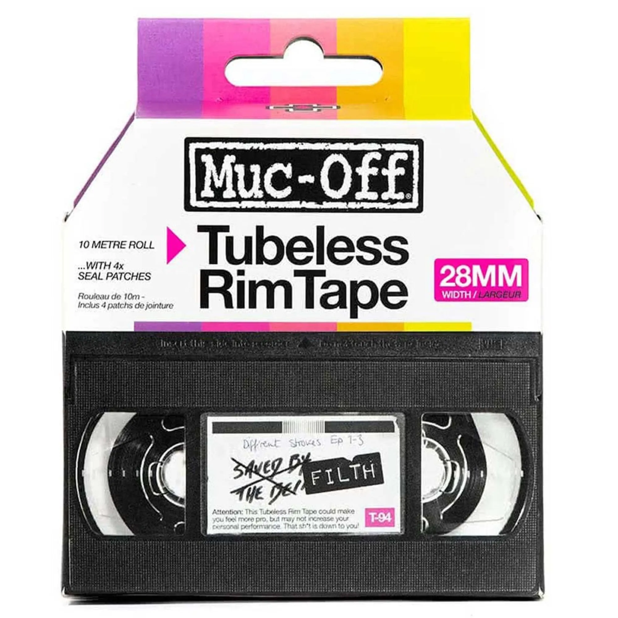 Muc-off Nastro Biadesivo E Mastice|Manutenzione*Nastro Tubeless - 28 mm