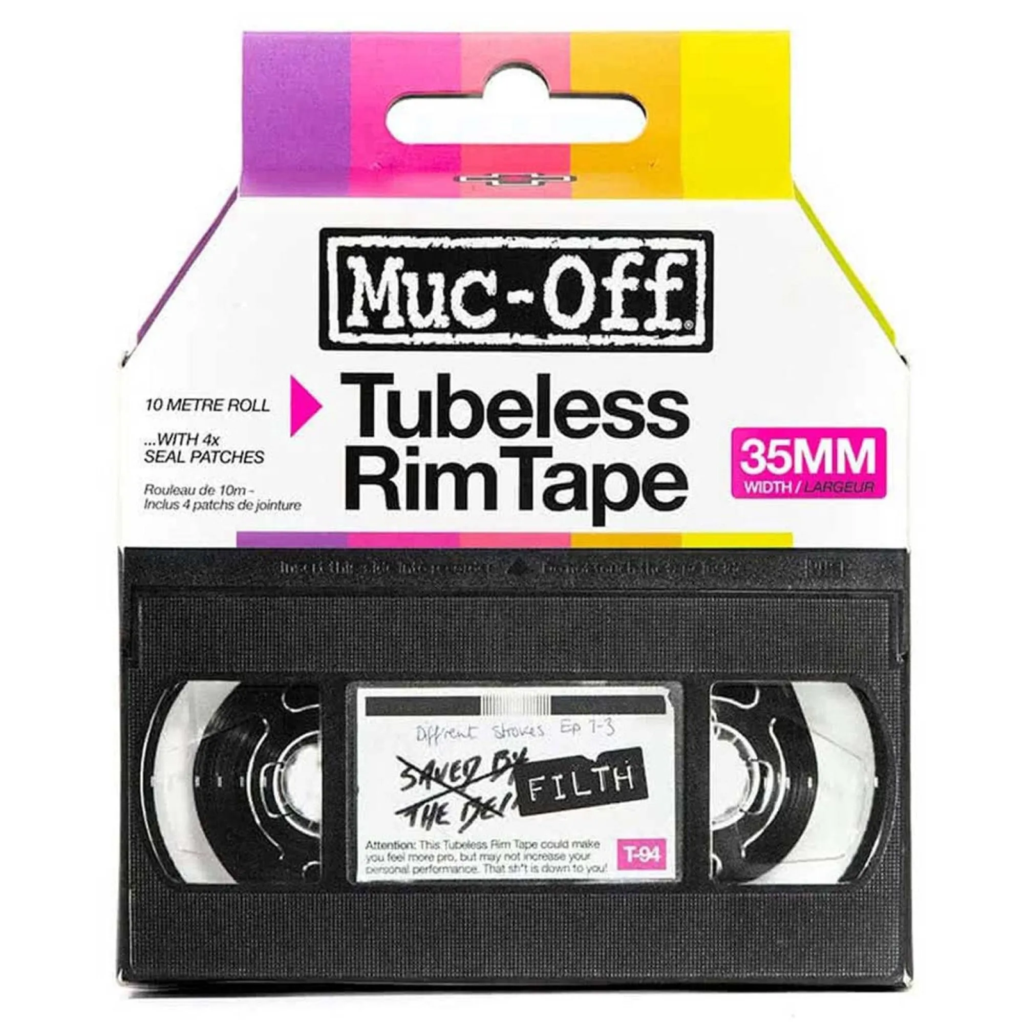 Muc-off Nastro Biadesivo E Mastice|Manutenzione*Nastro Tubeless - 35 mm