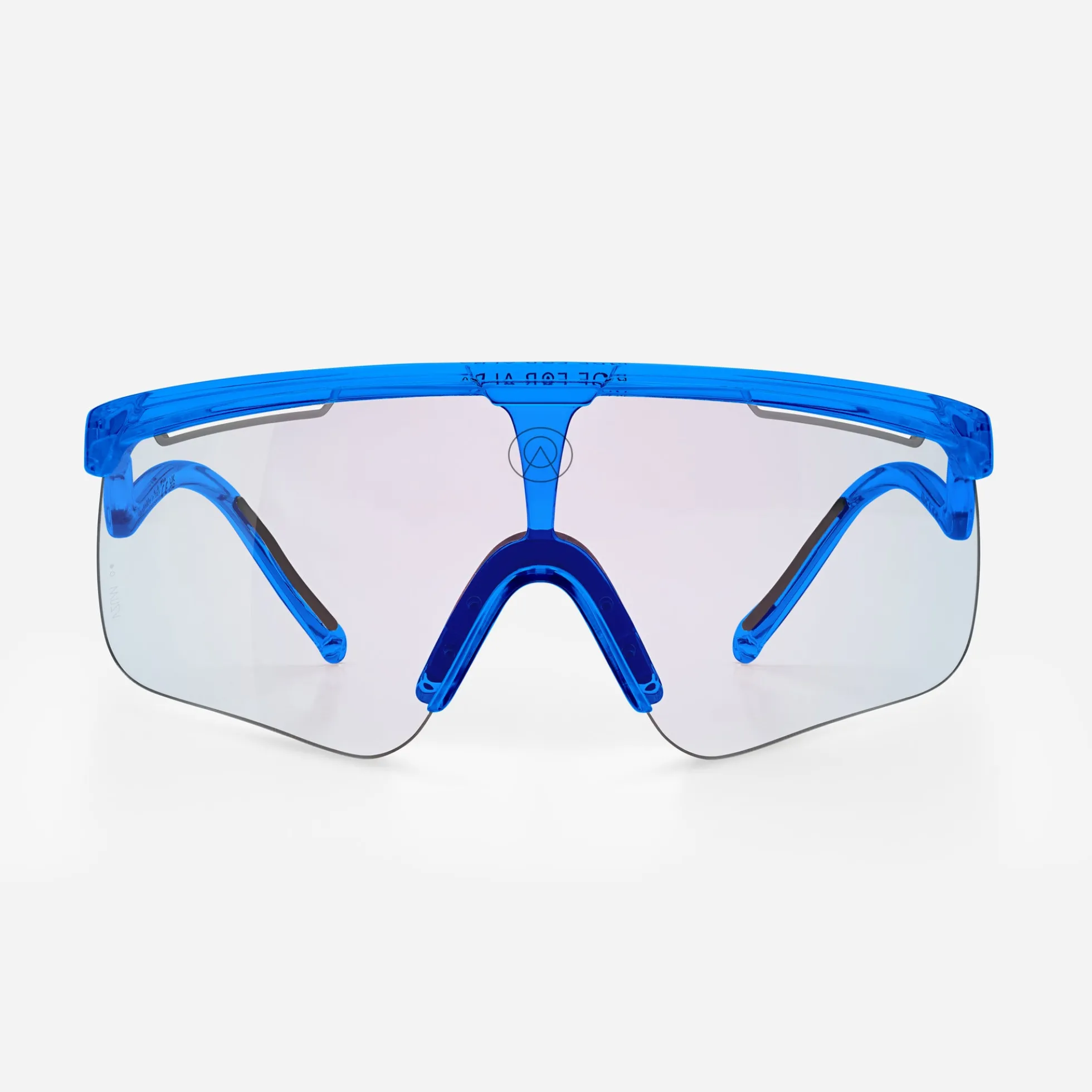 Occhiali Alba Optics Delta - Blue Glossy Vzum F-Lens Fire