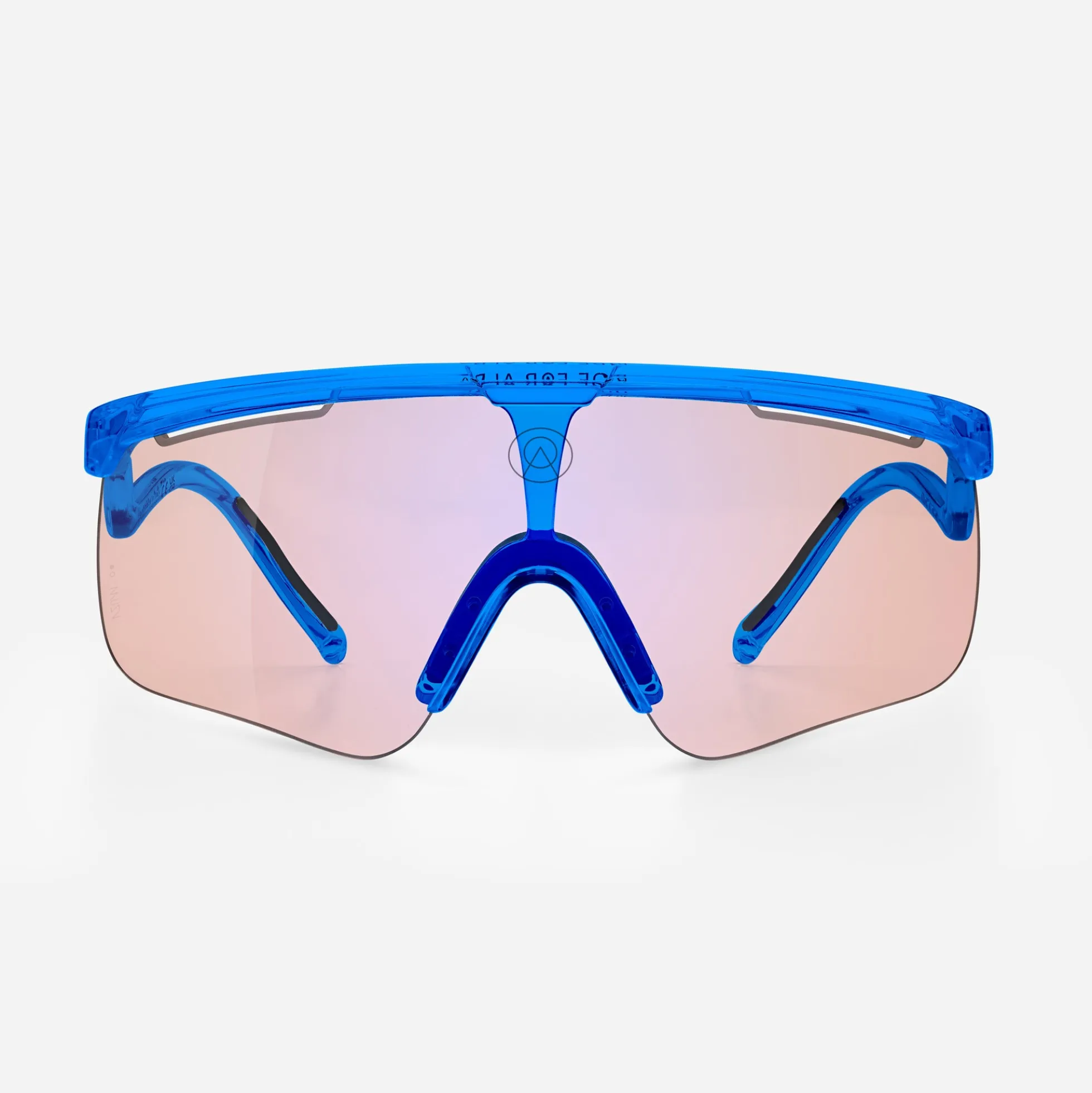Occhiali Alba Optics Delta - Blue Glossy Vzum F-Lens Flamingo