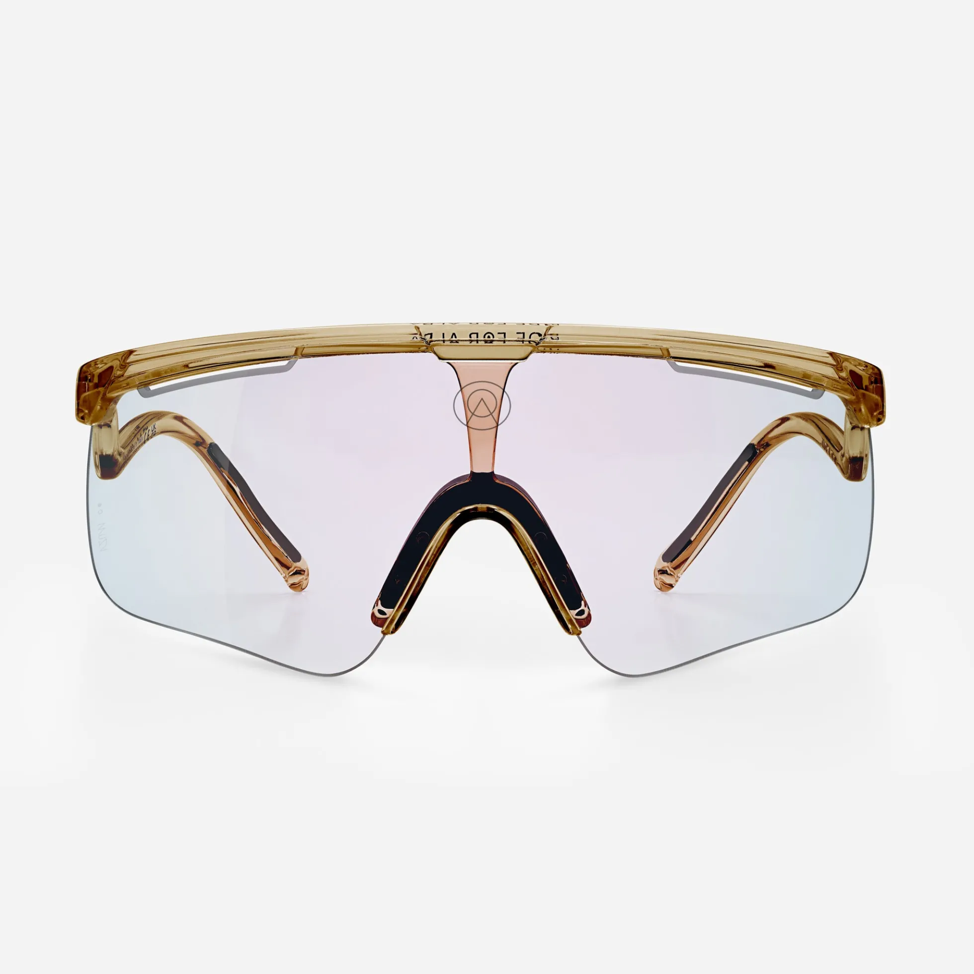 Occhiali Alba Optics Delta - Smoke Glossy Vzum F-Lens Fire