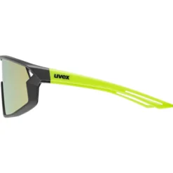 Occhiali Bambino Uvex Skyryse - Black yellow Mirror yellow