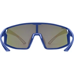 Occhiali Bambino Uvex Skyryse - Blue matt Mirror green