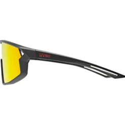 Occhiali Bambino Uvex Skyryse - Black matt Mirror Red