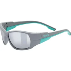 Occhiali Bambino Uvex Sportstyle 514 - Grey Matt Mirror Silver