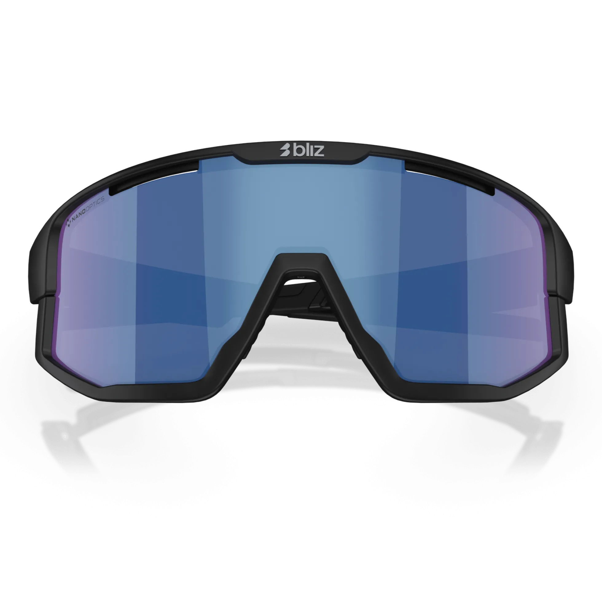 Occhiali Bliz Fusion - Matt Black PH Brown Blue Mirror
