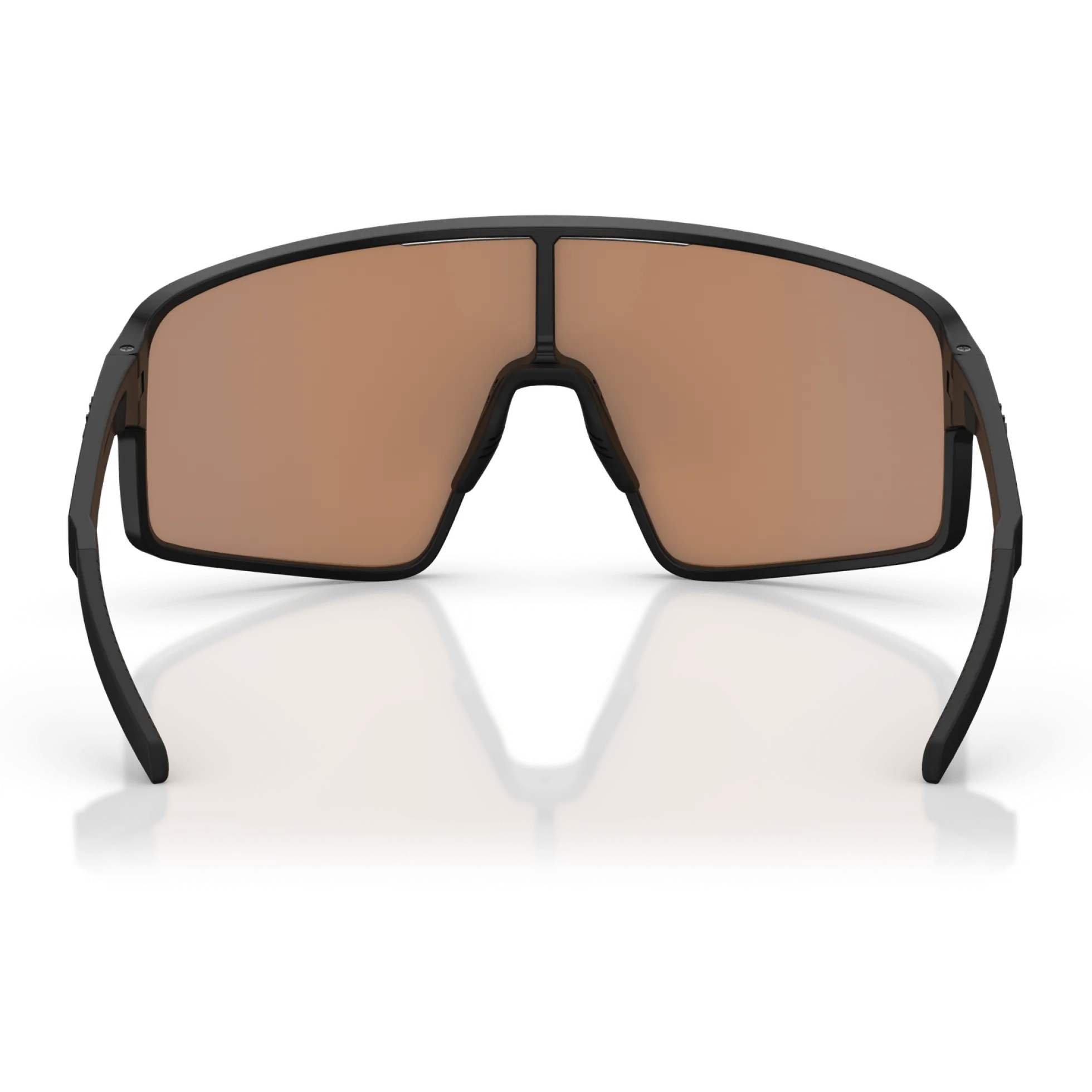 Occhiali Bliz P001 - Matt Black Coral-Orange Mirror Blue