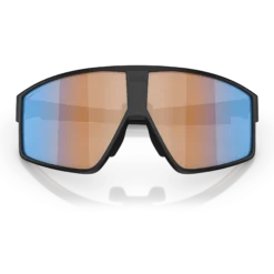 Occhiali Bliz P002 - Matt Black Coral-Orange Mirror Blue