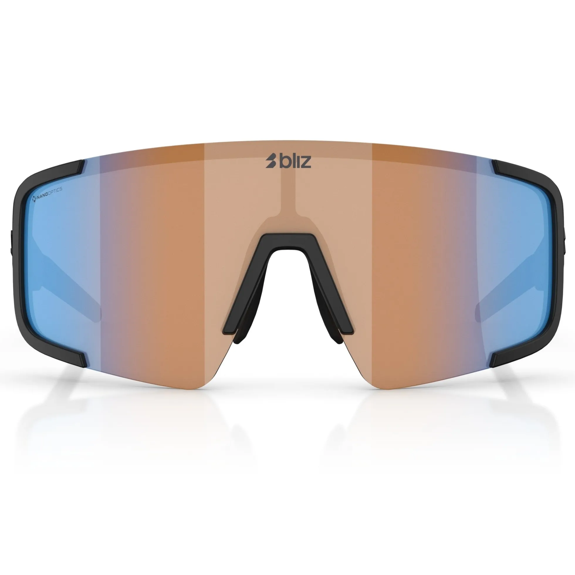 Occhiali Bliz P003 - Matte Black Coral-Orange Mirror