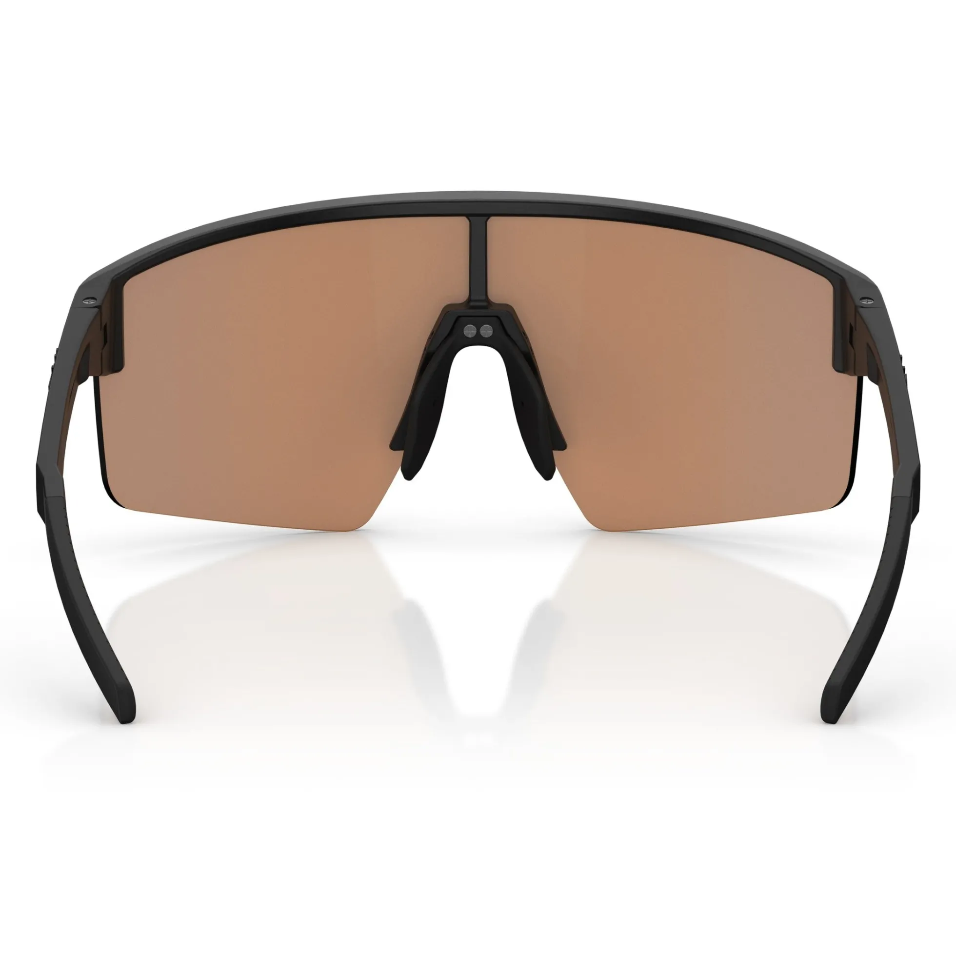 Occhiali Bliz P004 - Matte Black Coral-Orange Mirror