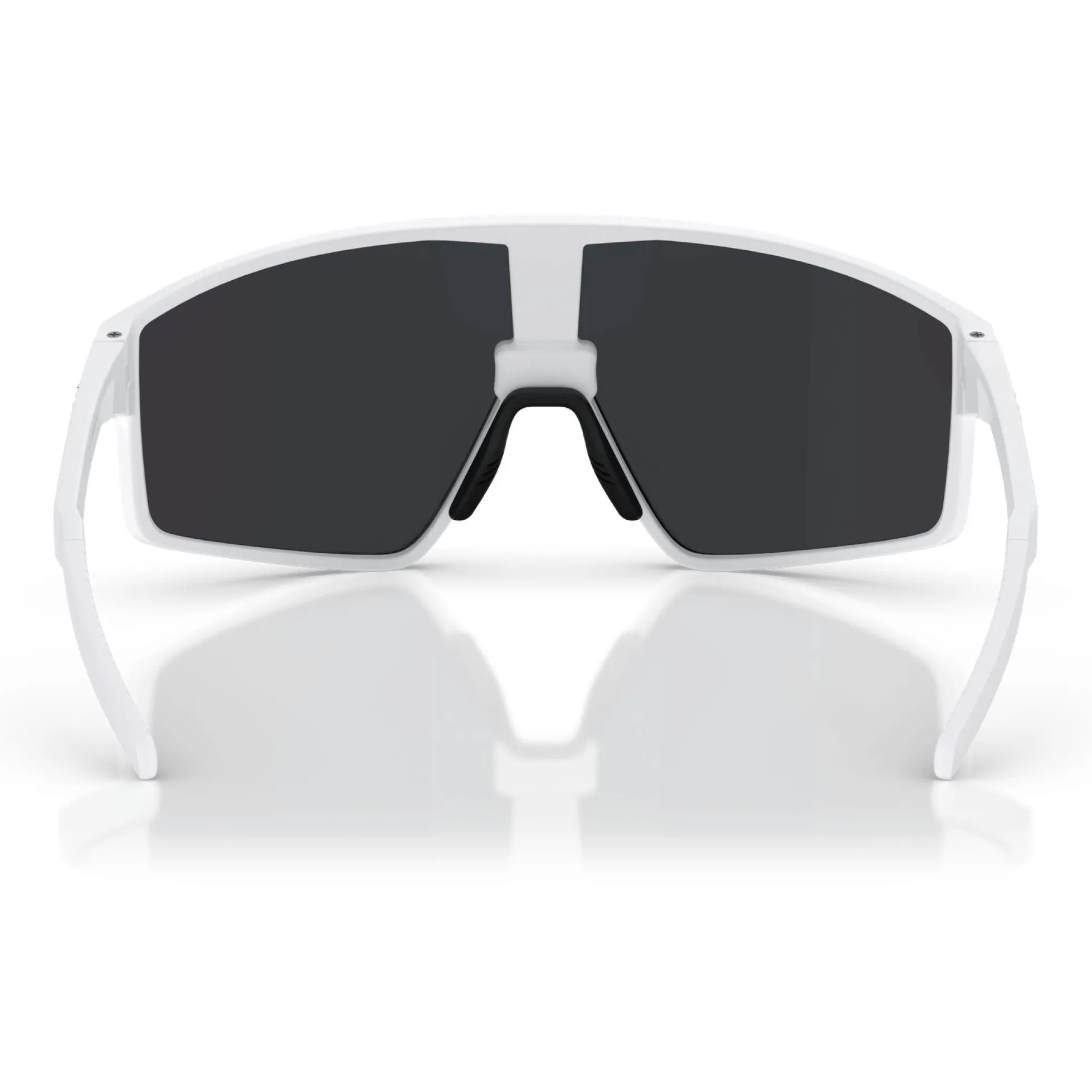 Occhiali Bliz P002 - Matt White Smoke W Blue Multi