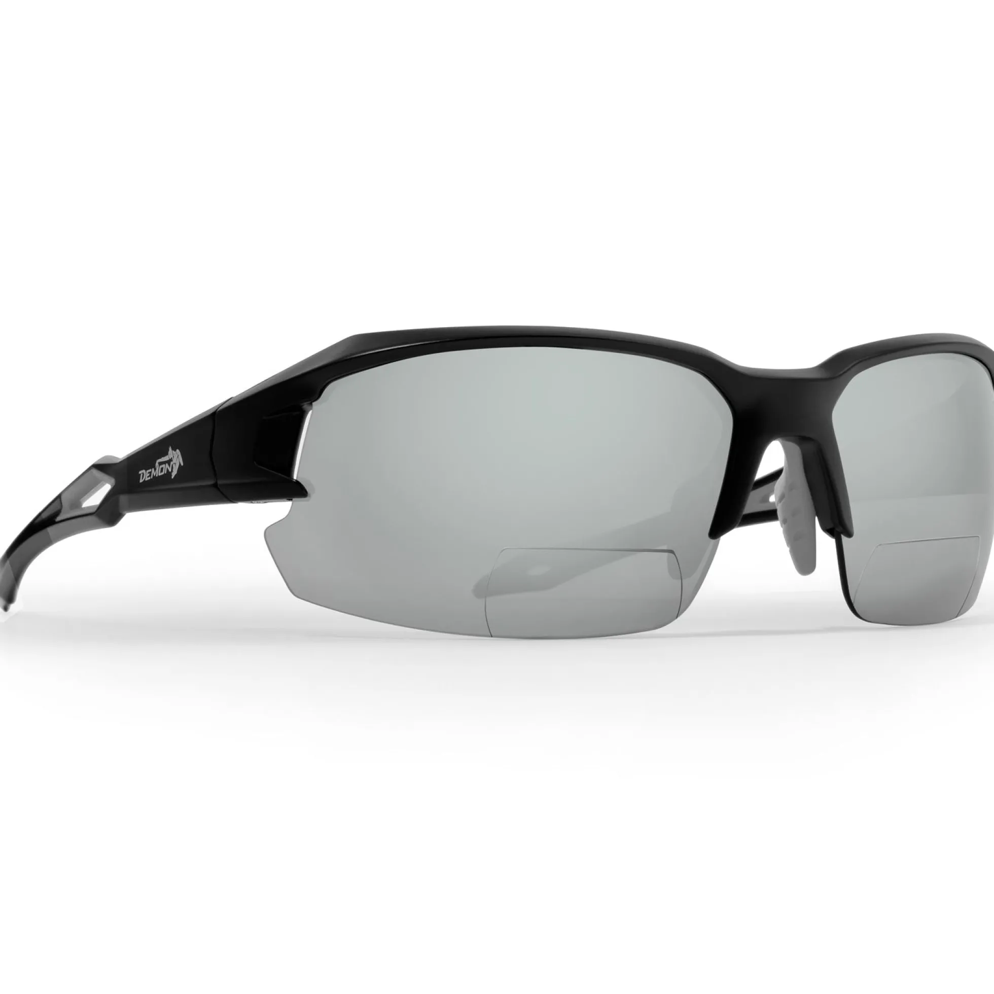 Occhiali Demon Tiger Sun Reading +2,50 - Matt Black Silver