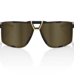 Occhiali 100% Eastcraft - Soft Tact Black Gold Mirror