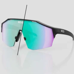 Occhiali KOO Alibi - Black Matt Green Photo