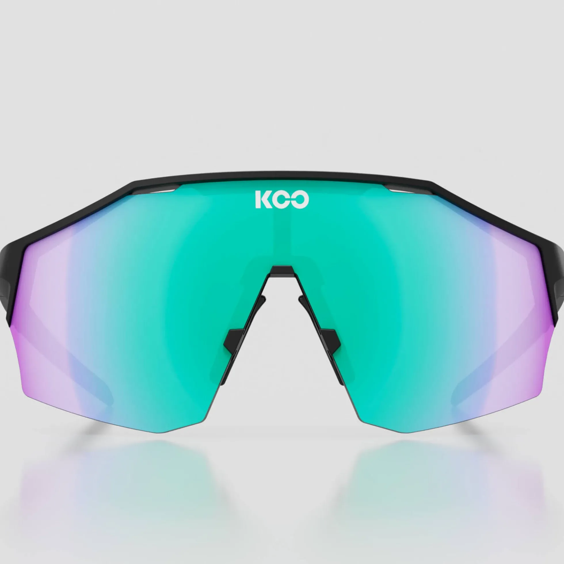 Occhiali KOO Alibi Large - Black Matt Green Photo