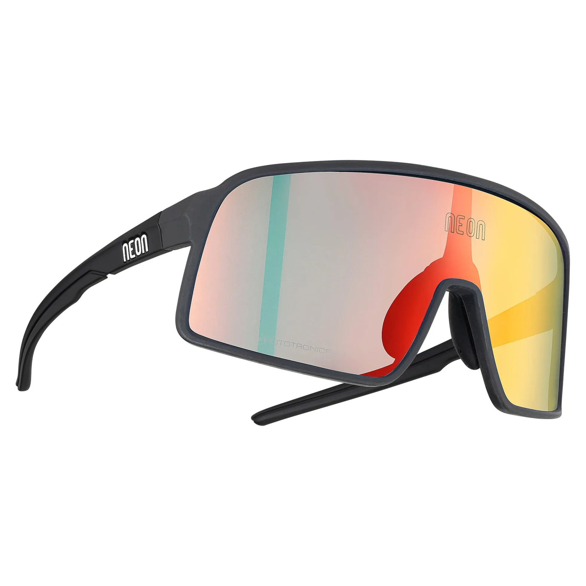 Occhiali Neon Stratus - Black matt photo red