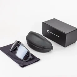 Occhiali Out Of Bot 2 - Nero Iridium red