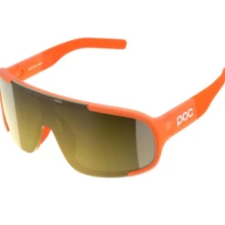 Occhiali Poc Aspire Mid - Fluo Orange Translucent Clarity Road Partly Sunny Gold