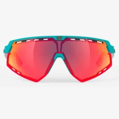 Occhiali Rudy Project Defender - Emerald White Matte Multilaser Red