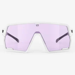 Occhiali Rudy Project Kelion - White Gloss ImpactX2 Laser Purple