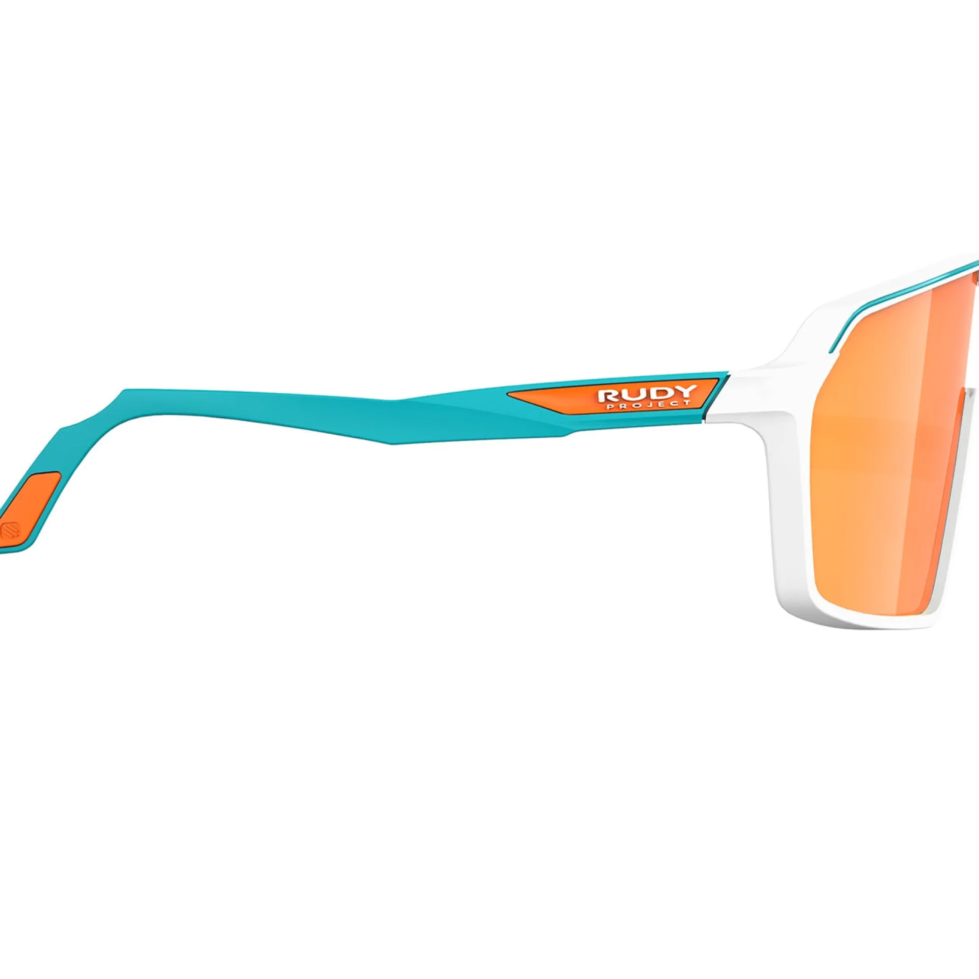 Occhiali Rudy Project Spinshield - White Water Multilaser Orange